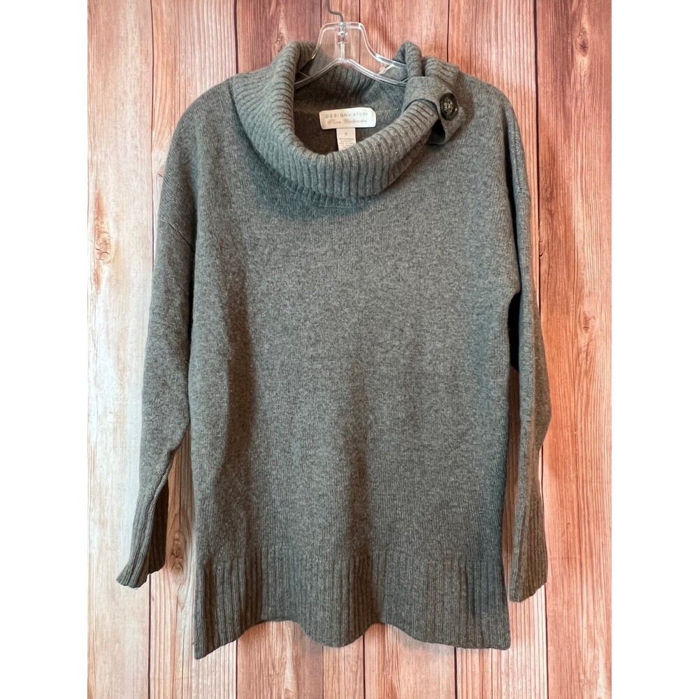 DESIGN HISTORY Cashmere Sweater Size S (Bx 8)